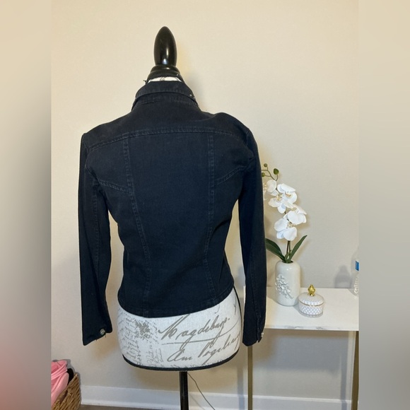 Vintage Embellished Black Jacket - Picture 3 of 11